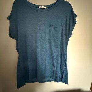 Coral V-Neck Short Sleeve Women's Tee